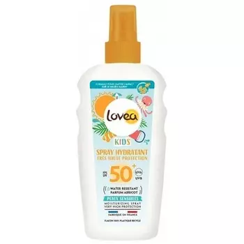 Lovea Kids Monoi De Tahiti Увлажняющий спрей с очень высокой степенью защиты SPF 50+ 150 мл Markenlos