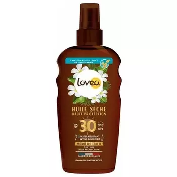 Lovea Сухое масло Monoi De Tahiti с высокой защитой SPF 30 150 мл Markenlos