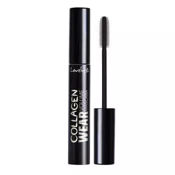 Lovely Collagen Wear Volume Mascara утолщающая и удлиняющая тушь для ресниц с коллагеном Black 8g