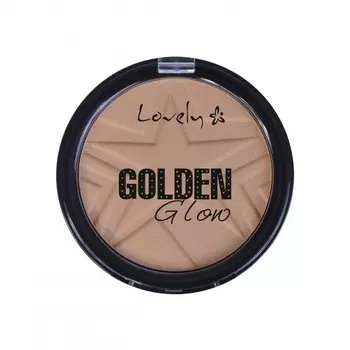 Lovely, Golden Glow Powder, легкая бронзирующая пудра для лица, 4, 15 г