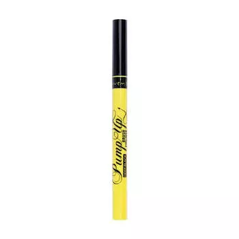 Lovely Ультра-черная подводка для глаз Pump Up Brush Eyeliner с точной кистью Deep Black