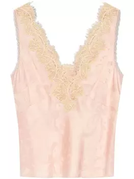 LoveShackFancy топ Adette, розовый