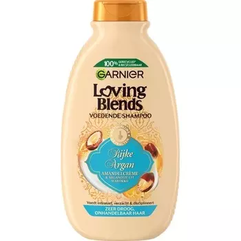 Loving Blends Garnier - Шампунь - Rich Argan - Очень сухие, непослушные волосы - 300 мл