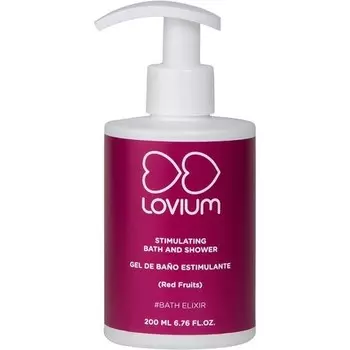 Lovium Стимулирующий гель для душа с ароматом красных ягод 200 мл Lovium