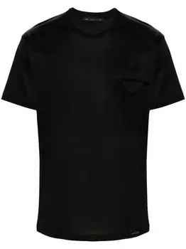 Low Brand футболка с круглым вырезом, черный