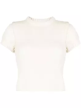 Low Classic джемпер с рукавами кап, белый