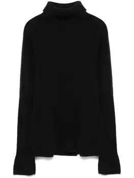 Low Classic свитер с высоким воротником, черный