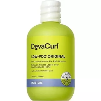 Low-Poo Original NP от DevaCurl Очищающее средство, 12 унций