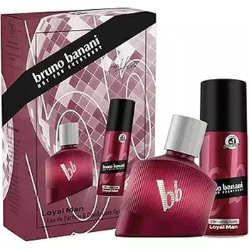 Loyal Man парфюмированная вода 30 мл и дезодорант 50 мл подарочный набор Bruno Banani