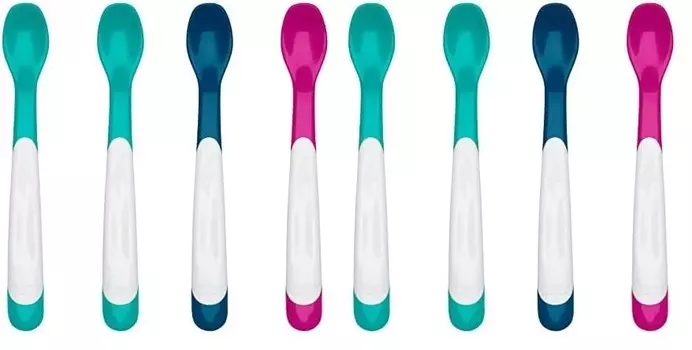 Ложка для кормления младенцев OXO Tot, мультиупаковка, 4 шт. (2 шт. в упаковке)