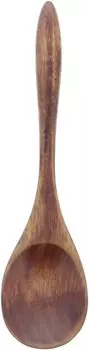 Ложка для супа Исида, лак, расписное дерево (натуральное дерево), 17,5 см (6,9 дюйма) Ishida