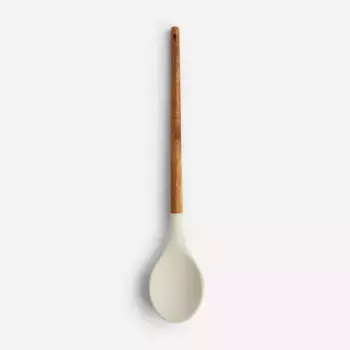 Ложка из силикона и дерева акации El Corte Ingls, сырой