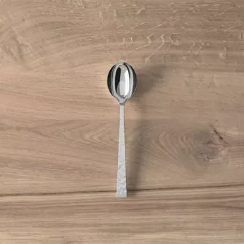 Ложка кофейная кузнечная 145мм Villeroy & Boch, серебро/платина