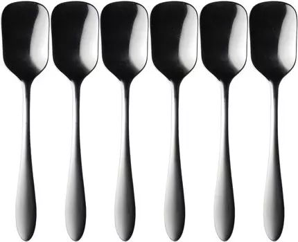 Ложки для льда Tsubamesanjo, 5 шт. + 1 шт., 5,2 дюйма (13,3 см), нержавеющая сталь 18-0, производство Япония Nagao