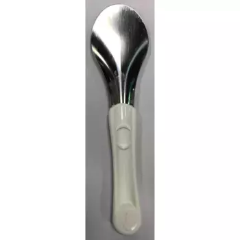 Ложки для мороженого PINTINOX «Gelateria Professional», (набор, 4 шт.), для мороженого и йогурта, нержавеющая сталь с пластиком, можно мыть в посудомоечной машине, белый