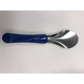 Ложки для мороженого PINTINOX «Pinti Gelateria Professional», (набор, 4 шт.), из нержавеющей стали с пластиковой ручкой, для мороженого, десертов, йогурта, цвет blau