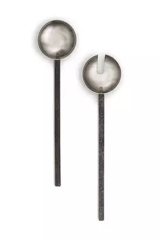 Ложки для салата Ferm LIVING Obra упаковка 2 шт, серый