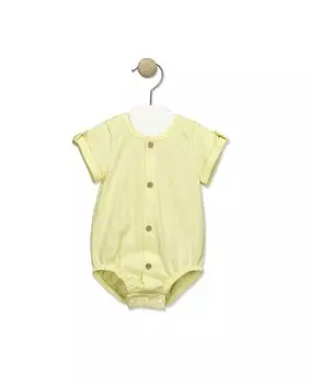 Лягушка с короткими рукавами и крабовым принтом BABID, желтый