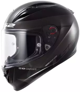 LS2 FF323 Arrow R Comet Шлем, черный/серый