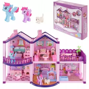 Lt239 Кукольный домик Landtoys Villa Pony