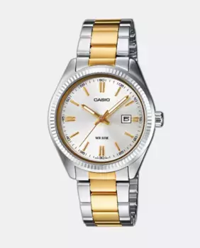 LTP-1302PSG-7AVEF Женские часы из стали IP Casio, мультиколор