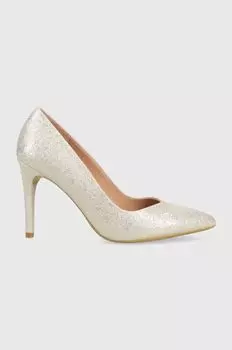 Лю Джо ВИККИ 133 на высоких каблуках Liu Jo, золотой