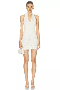 Люба Трикотажное Платье Cult Gaia, кремовый