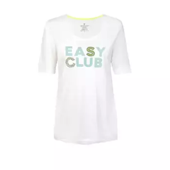 Любимая рубашка с круглым вырезом "CiadiceL" с принтом спереди Lieblingsstck, кремовый