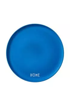 Любимая тарелка Design Letters, синий