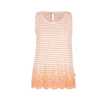 Любимая вещь: длинный топ "ДерьяЛ" в полоску Lieblingsstck, цвет Orange