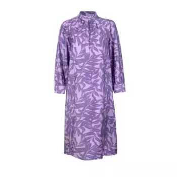 Любимая вещь: платье-блузка "RoyeL" с тропическим принтом Lieblingsstck, цвет Lila Gemustert