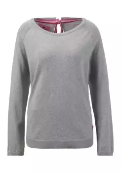 Любимая вещь: свитер с круглым вырезом "Тильда" с галстуком Lieblingsstck, бежевый