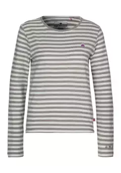 Любимый кусок толстовки "CalistaL" в полоску Lieblingsstck, серебристый