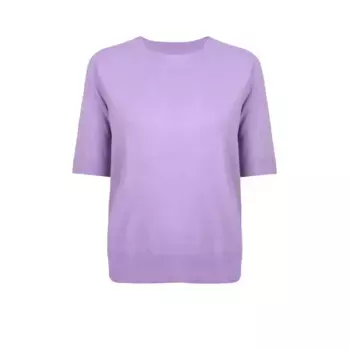 Любимый свитер с короткими рукавами "KyreneEP" в модном цвете Lieblingsstck, фиолетовый