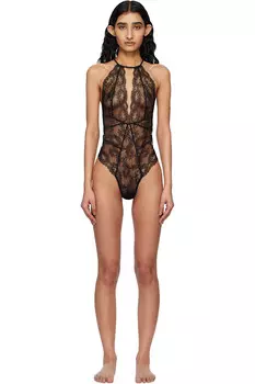 Любовный боди Agent Provocateur, черный