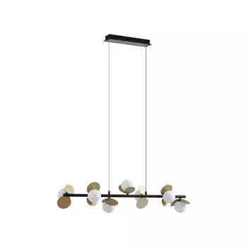 Lucande LED 'Pallo' черного цвета из металла