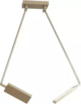 LUCE Design Светодиодный потолочный светильник "Led-Book", светодиодный модуль источника света | Светодиод прочно интегрирован Высота: 85 см, цвет goldfarben