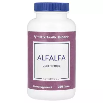 Люцерна, 250 таблеток The Vitamin Shoppe