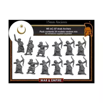 Лучники – араб, War & Empire - Dark Ages Miniatures - Arab (15mm)