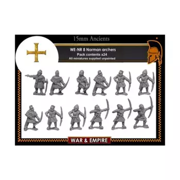 Лучники, War & Empire - Dark Ages Miniatures - Norman (15mm)