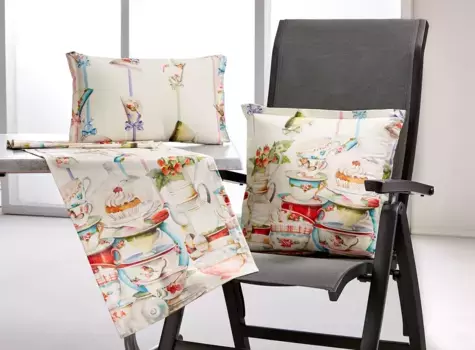 Лучшая декоративная подушка "Кантри-Лайн", декоративная подушка СТС 45х45х12 см Best 40х12х40 см, цвет bunt