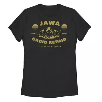 Лучшая футболка Татуина для юниоров Star Wars Jawa Droid Repair Licensed Character