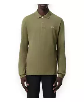 Лучшая рубашка поло с длинным рукавом Lacoste, зеленый