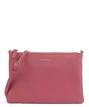 Лучшая сумка через плечо из зерненой кожи Coccinelle, розовый