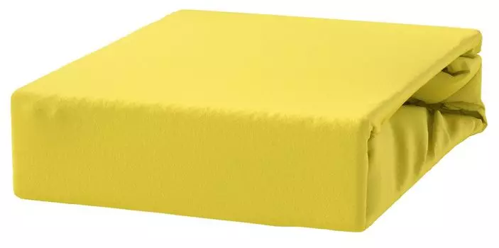Лучшее для детей: желтая трикотажная простыня на резинке, разные размеры, 90x160 4myBaby GmbH