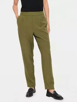 Лучшие брюки с прямыми штанинами Saint Tropez, цвет Army Green