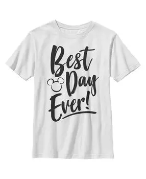 Лучший день для мальчика, Микки и его друзья! Детская футболка Disney