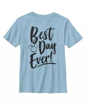 Лучший день для мальчика, Микки и его друзья! Детская футболка Disney