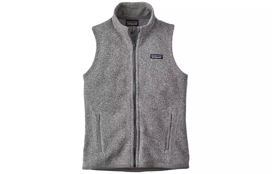 Лучший свитер-жилет женский Patagonia, черный