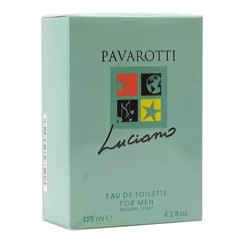 Luciano Pavarotti туалетная вода для мужчин натуральный спрей 125мл